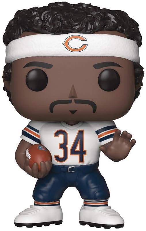 Funko Pop NFL: Legends - Walter Payton - White - Collectable Vinyl Figure - Gift Idea - Official Merchandise - Toys for Kids & Adults - Sports Fans - Model Figure for Collectors and Display