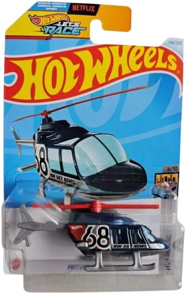 Hot Wheels Propper Chopper (Blue), HW Metro 6/10