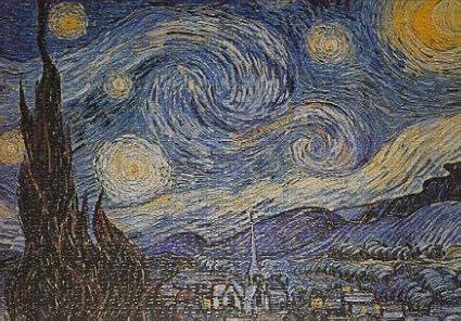 CHAMBERART 1000 Piece Premium Jigsaw Puzzle Starry Night A-1074