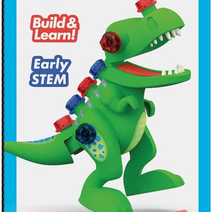 Educational Insights Design & Drill T-Rex Take Apart Dinosaur Toy, 13-Pieces, Preschool STEM Toy, Gift for Kids Ages 3+