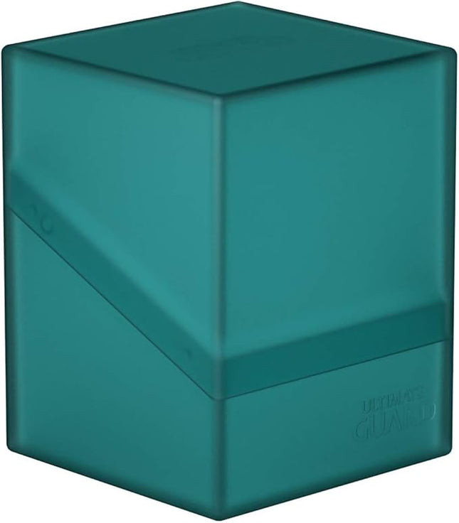 Ultimate Guard Boulder 100+ Classic, Deck Case for 100 Double-Sleeved TCG Cards, Malachite, Secure & Durable Storage for Trading Card Games, Soft-Touch Finish