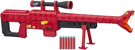 Nerf Roblox Zombie Attack: Viper Strike Dart Blaster, Code to Redeem Exclusive Virtual Item, Clip, 6 Elite Darts