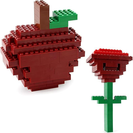 Feleph 100pcs 2x4 Bricks Dark Red Pieces Parts Classic Building kit Creative Play Set Basic Blocks Toy Accessories Compatible with 3001 Major Brands
