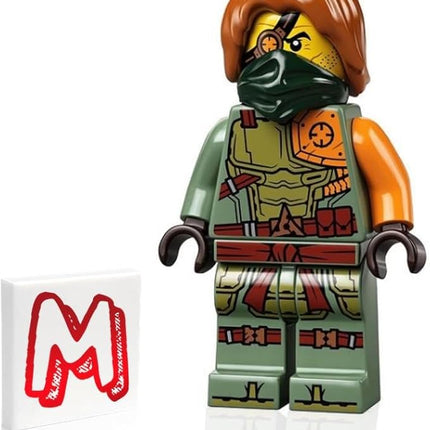 LEGO NINJAGO Minifigure - Ronin Legacy with Katana Sword (717141)