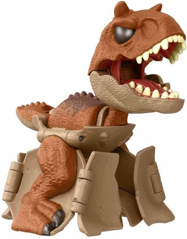 Jurassic World Egg to Carnotaurus Dinosaur Transforming Toy, Hidden Hatchers