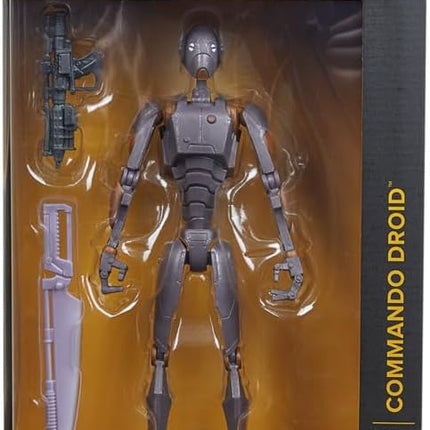 STAR WARS The Black Series Commando Droid, The Clone Wars Premium Collectible 6 Inch Action Figure