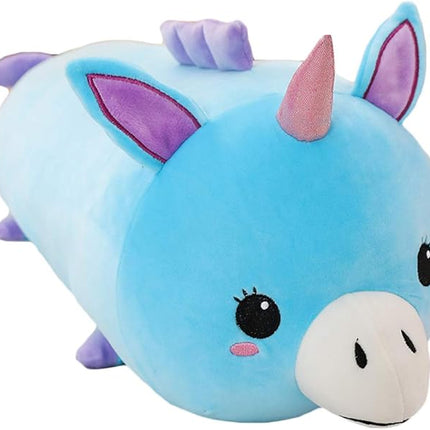 Unicorn Plush Pillow, Soft Unicorn Stuffed Animal Toy, Perfect For Kids' Gifts - Birthday, Christmas, Valentine's Day - 23.6"