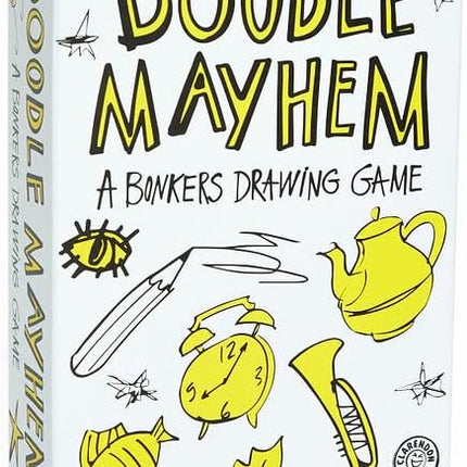 Doodle Mayhem: A Hilarous and Frantically Fast Drawing Game - Party Game - Family Games for Adults, Teens, Kids