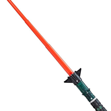 STAR WARS Lightsaber Forge Kyber Core Baylan Skoll, Officially Licensed Orange Customizable Lightsaber, Toys for 4 Year Old Boys and Girls