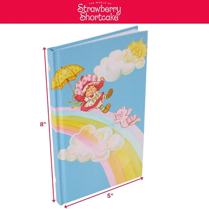 Strawberry Shortcake Sparkle Journal Set for Kids, Journal Kit with Stickers and Gems