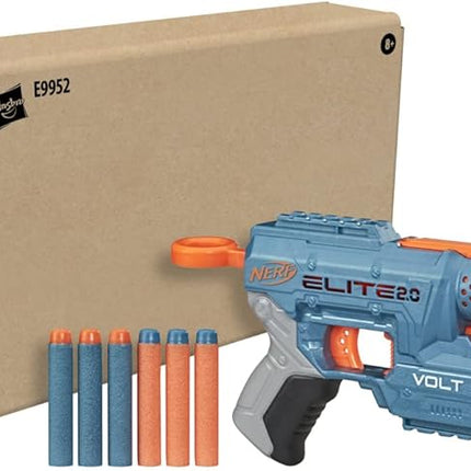 Nerf Elite 2.0 Volt SD-1 Blaster, 6 Nerf Elite Darts, Light Beam Targeting, Dart Storage, Tactical Rails