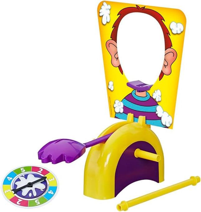 Hasbro Gaming Pie Face Game | Whipped Cream Family Board Game for Kids | Ages 5 and Up | for 2 or More Players | Funny Preschool Games | Kids Gifts