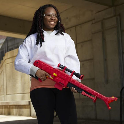 Nerf Roblox Zombie Attack: Viper Strike Dart Blaster, Code to Redeem Exclusive Virtual Item, Clip, 6 Elite Darts