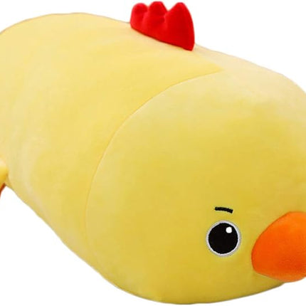 Chicken Plush Pillow, Chicken Stuffed Animal Toy Cute Animal Hugging Pillow Gifts for Kids Birthday,Christmas,Valentine 23.6"