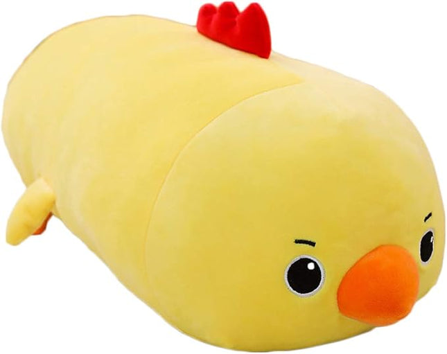 Chicken Plush Pillow, Chicken Stuffed Animal Toy Cute Animal Hugging Pillow Gifts for Kids Birthday,Christmas,Valentine 23.6"