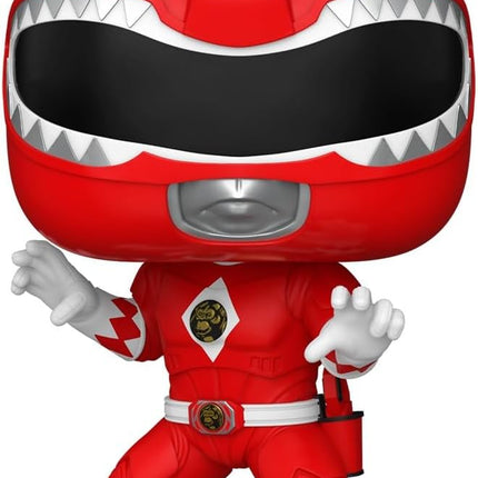 Funko Pop! Movies: Mighty Morphin Power Rangers: The Movie - Red Ranger - Power Rangers Movie - Collectable Vinyl Figure - Gift Idea - Official Merchandise - Toys for Kids & Adults - Movies Fans