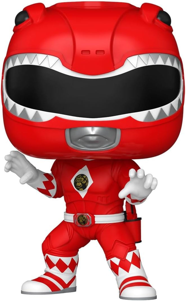 Funko Pop! Movies: Mighty Morphin Power Rangers: The Movie - Red Ranger - Power Rangers Movie - Collectable Vinyl Figure - Gift Idea - Official Merchandise - Toys for Kids & Adults - Movies Fans