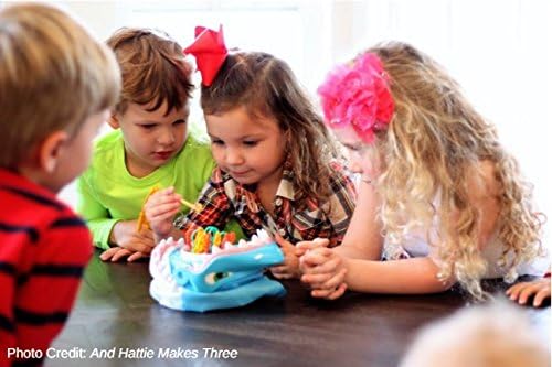 Shark Bite -- Roll the Die and Fish for Colorful Sea Creatures Before the Shark Bites Game! by Pressman Blue Sky, 5"