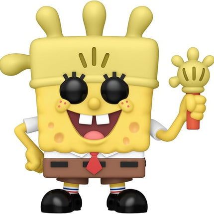 Funko POP! TV: Spongebob Squarepants 25th Anniversary - Spongebob Squarepants with Glove Light - Collectable Vinyl Figure - Gift Idea - Official Merchandise - for Kids & Adults - TV Fans