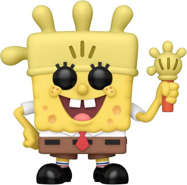 Funko POP! TV: Spongebob Squarepants 25th Anniversary - Spongebob Squarepants with Glove Light - Collectable Vinyl Figure - Gift Idea - Official Merchandise - for Kids & Adults - TV Fans