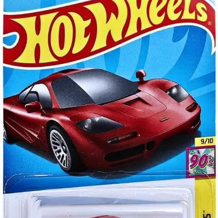 Hot Wheels McLaren F1 Red HW: The '90S 9/10, 1:64 Scale Die-Cast Car
