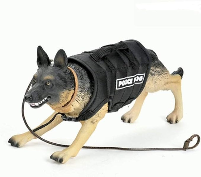 YEIBOBO ! 1:6 Action Figure Accessories German Shepherd Figure Toy (Police Dog)