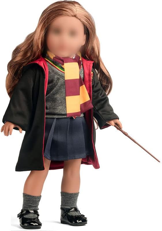 18 Inches Doll Clothes, Magic School Uniform Scarf Costume Outfits for 18 Inch Dolls (Scarf Magic Set)