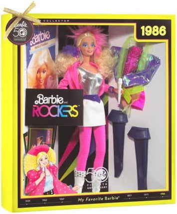 Barbie My Favorite Time Capsule 1986 Rockers doll
