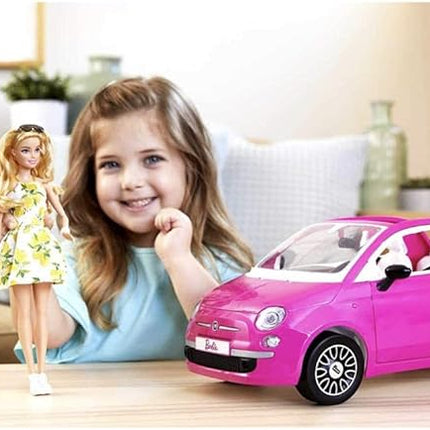 Barbie Fiat 500 Doll and Vehicle