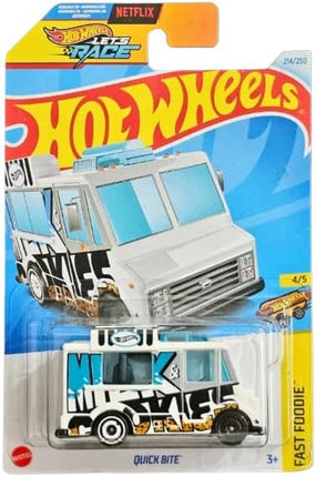 Hot Wheels Quick Bite (White) Fast Foodie 4/5