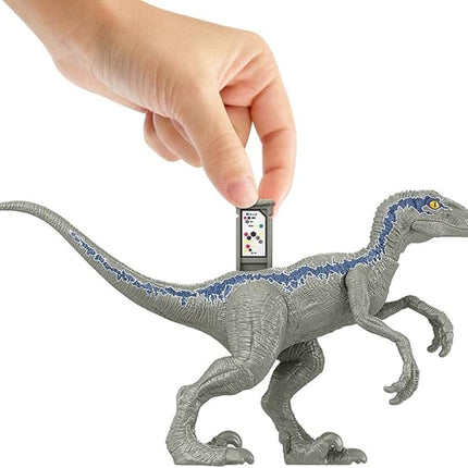 Jurassic World Dominion 2022 Movie Series Ferocious Pack Velociraptor Blue
