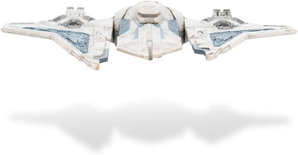 Star Wars Micro Galaxy Squadron Bo-Katan’s Gauntlet Fighter (Armada Edition) - 5-inch Vehicle with Rotating Wings and 1-Inch Micro Figure Accessory