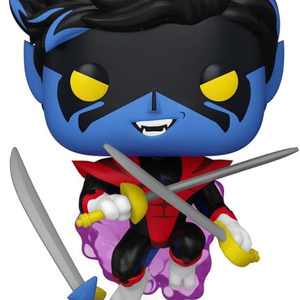 Funko Pop! Marvel: X-Men'97 - Nightcrawler - Collectable Vinyl Figure - Gift Idea - Official Merchandise - Toys for Kids & Adults - Comic Books Fans - Model Figure for Collectors and Display