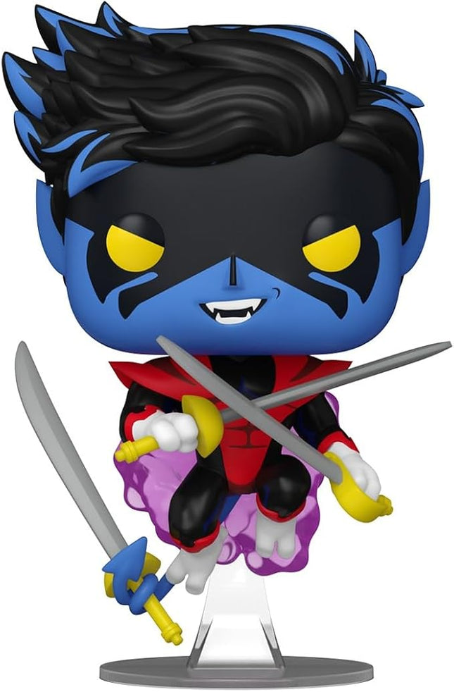 Funko Pop! Marvel: X-Men'97 - Nightcrawler - Collectable Vinyl Figure - Gift Idea - Official Merchandise - Toys for Kids & Adults - Comic Books Fans - Model Figure for Collectors and Display