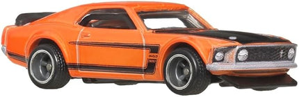 Hot Wheels JBL20 Boulevard '69 Ford Mustang Boss 302 Vehicle Toy Minicar 3 Years Old Orange