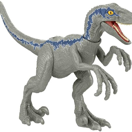 Jurassic World Dominion 2022 Movie Series Ferocious Pack Velociraptor Blue