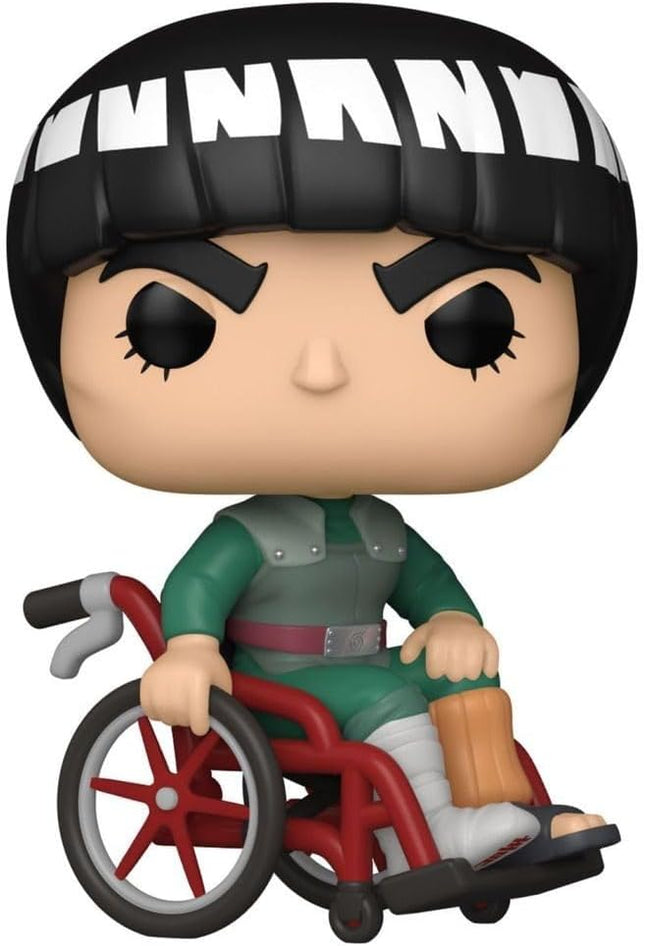 Funko Pop! Animation: Naruto Shippuden - Might Guy, Guy Sensei in Red Wheelchair Special Edition Multicolor Exclusive Vinyl Figure #1412