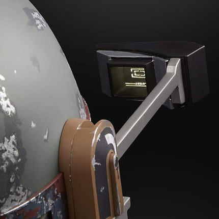 Star Wars The Black Series Boba Fett Premium Electronic Helmet, The Empire Strikes Back Full-Scale Roleplay Collectible