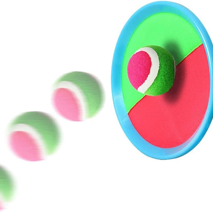 Ayeboovi Replacement Sticky Balls, 4 Packs, 2.6 Inch Diameter, Suitable for Toss and Catch Game