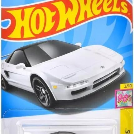 Hot Wheels 90 Acura NSX White, The 90s Series 2/10