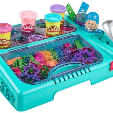 Play-Doh Set On The Go Imagine and Store Studio, with 30 Tools and 10 Cans of Modeling Compound, Travel Toys for 3 Year Old Girls and Boys and Up, Non-Toxic