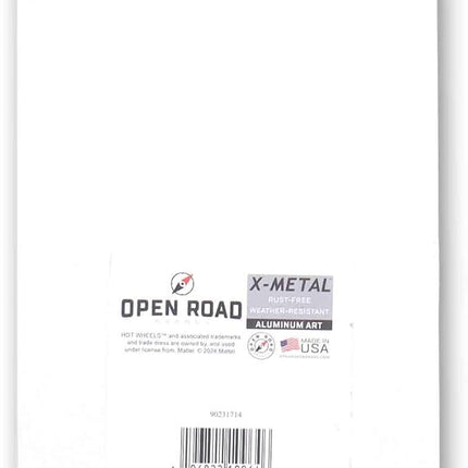 Hot Wheels Monster Trucks Vertical Metal Sign - Fun Hot Wheels Wall Decor for Kids' Bedroom or Play Room