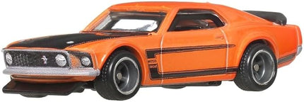 Hot Wheels JBL20 Boulevard '69 Ford Mustang Boss 302 Vehicle Toy Minicar 3 Years Old Orange