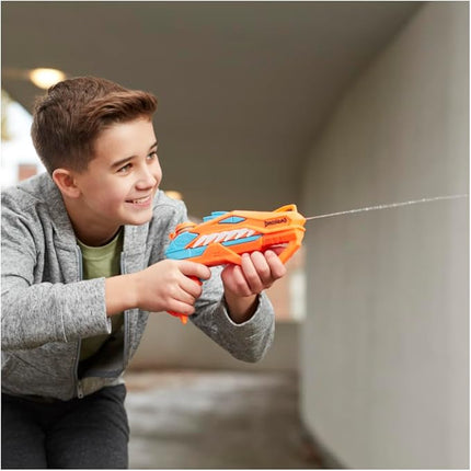 Super Soaker SUPERSOAKER Nerf DinoSquad Raptor-Surge Water Blaster, Trigger-Fire Soakage for Outdoor Summer Water Games, for Youth, Teens, Adults