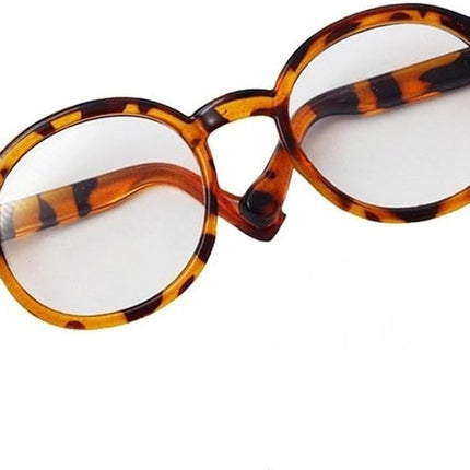 3pcs Doll Accessories Set Included Mini Glasses, Shoulder Bag and Canvas Shoes, Dress Up Accessories Replacement for 17cm Doll, Mini Costume Supplies for 6.7in Figures (Set of Red)