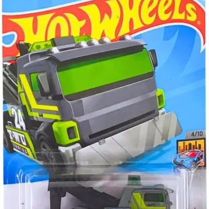 Hot Wheels Heavy Hitcher (Gray/Green) HW Metro 4/10