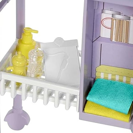 Barbie Careers Playset, Baby Doctor Set with Blonde Fashion Doll, 2 Baby Dolls, Furniture & Accessories