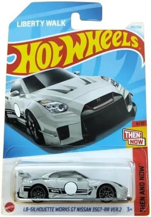 Hot Wheels LB-Silhouette Works GT Nissan 35GT-RR Ver.2, Gray, Then and Now 8/10