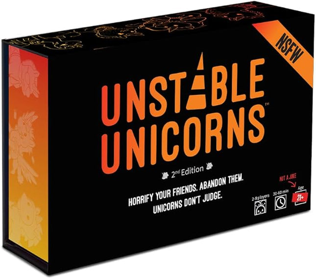 Unstable Games - Unstable Unicorns NSFW Card Game - A strategic card game and party game for adults with drinking rules available (for ages 21+)