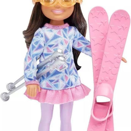 Barbie Chelsea Skier Doll With Accessories, Toy For 3 Year Olds & Up